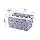 PP plastic set storage containers